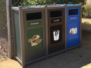 Outdoor Recycling Bins