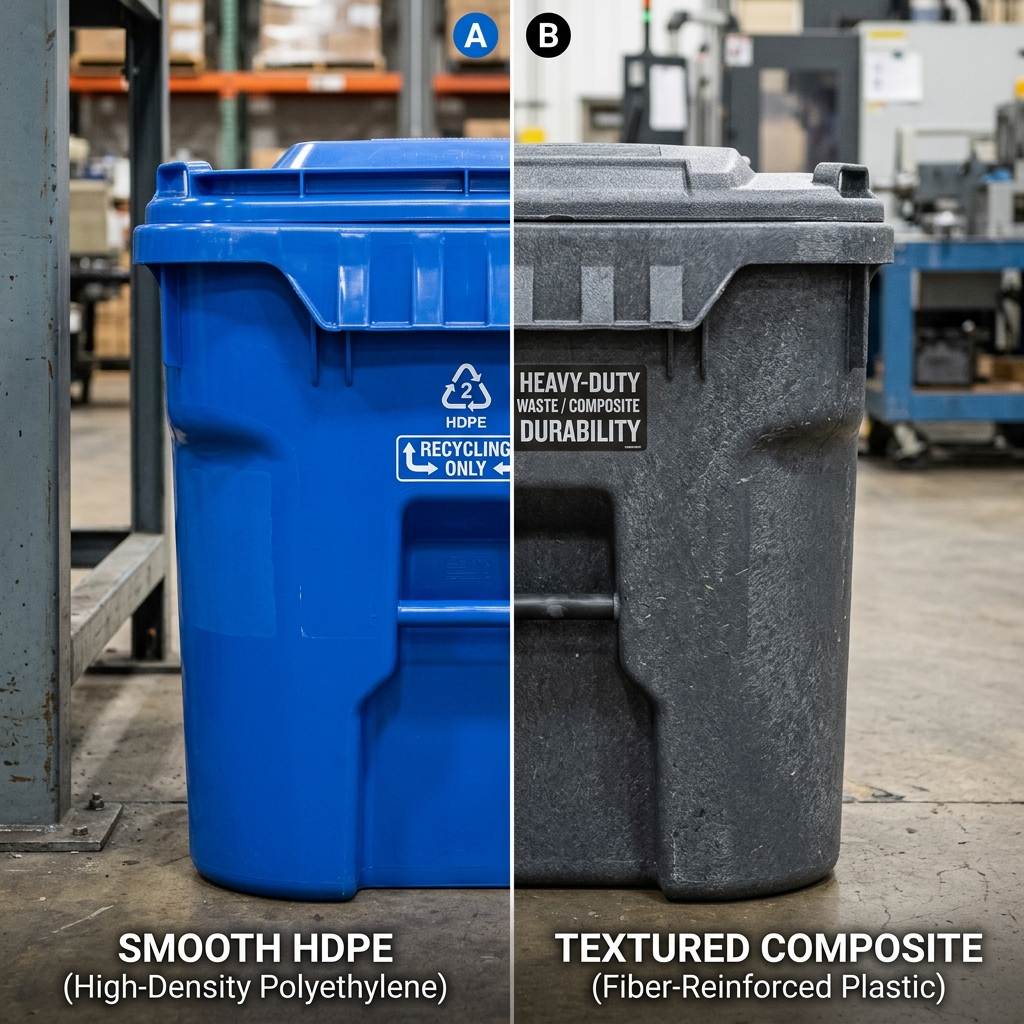 HDPE vs composite plastic
