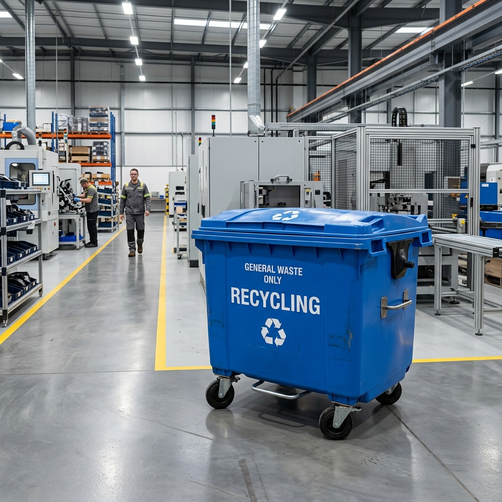 industrial waste bins