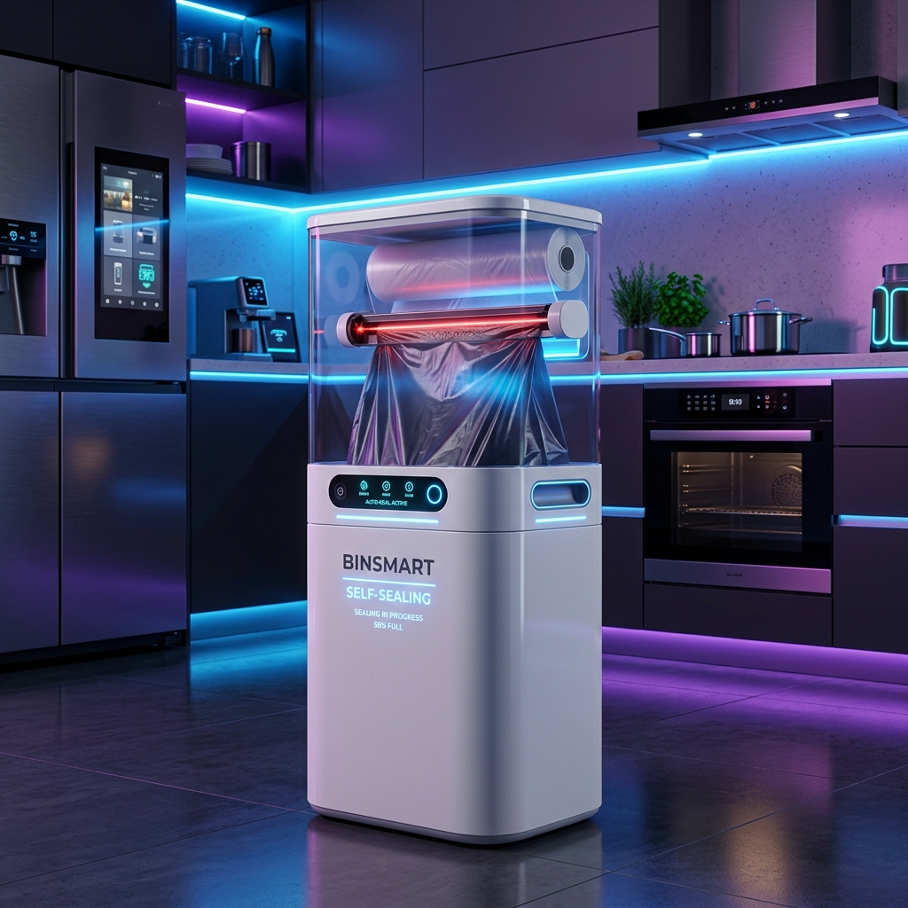 self sealing smart bin
